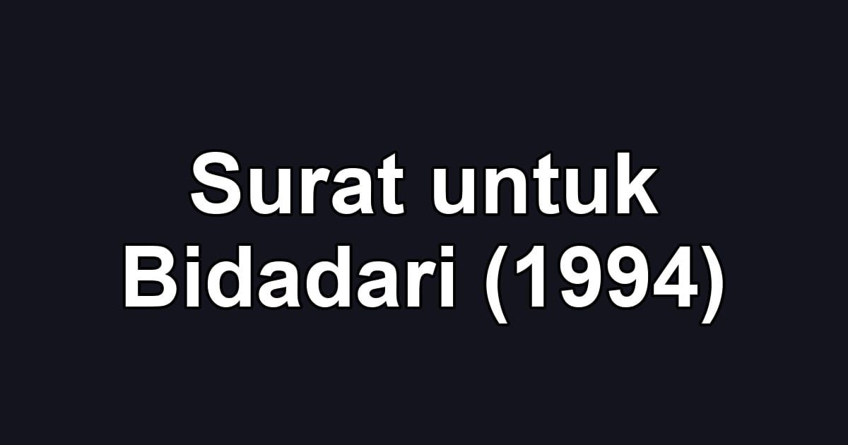 Surat untuk Bidadari (1994)