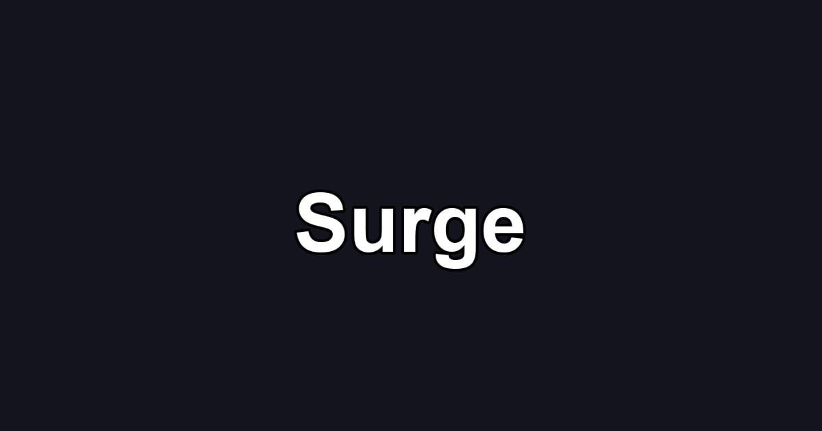 Surge