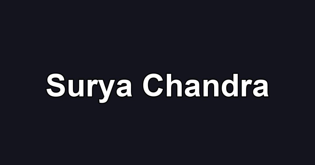 Surya Chandra