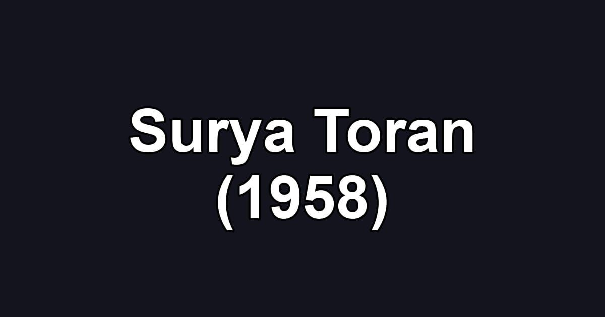 Surya Toran (1958)