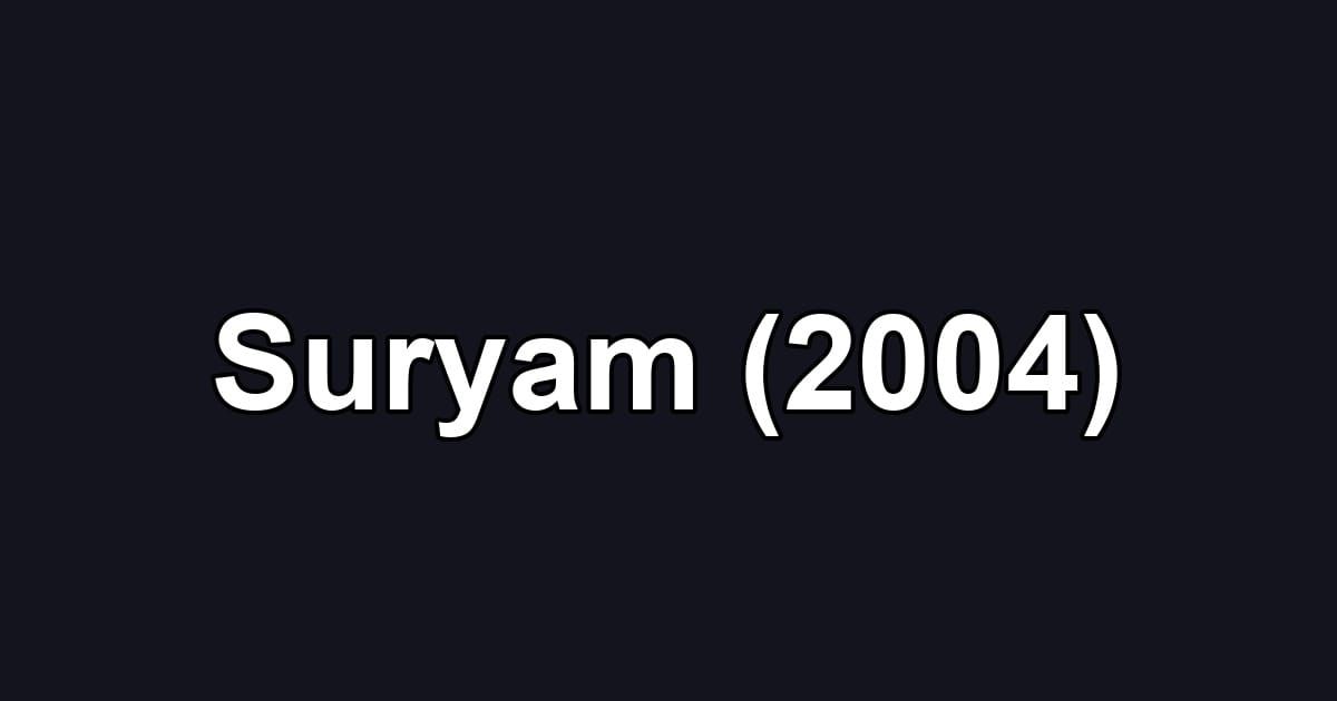 Suryam (2004)