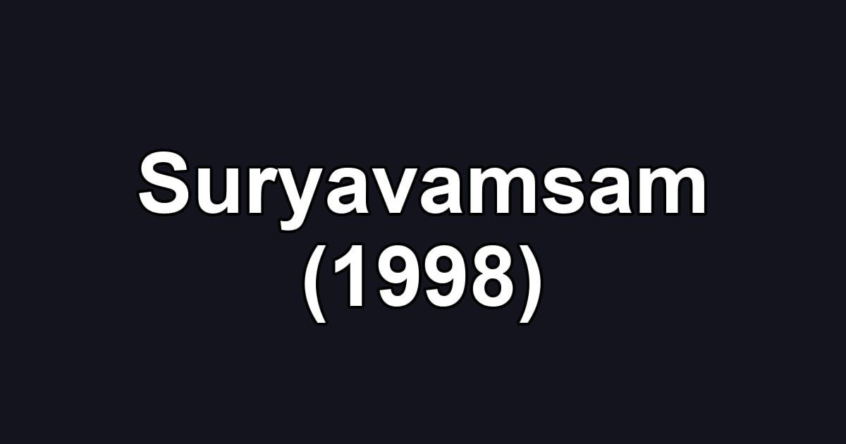 Suryavamsam (1998)