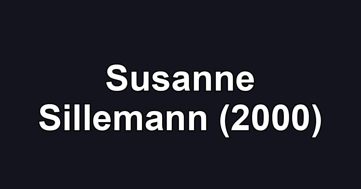Susanne Sillemann (2000)