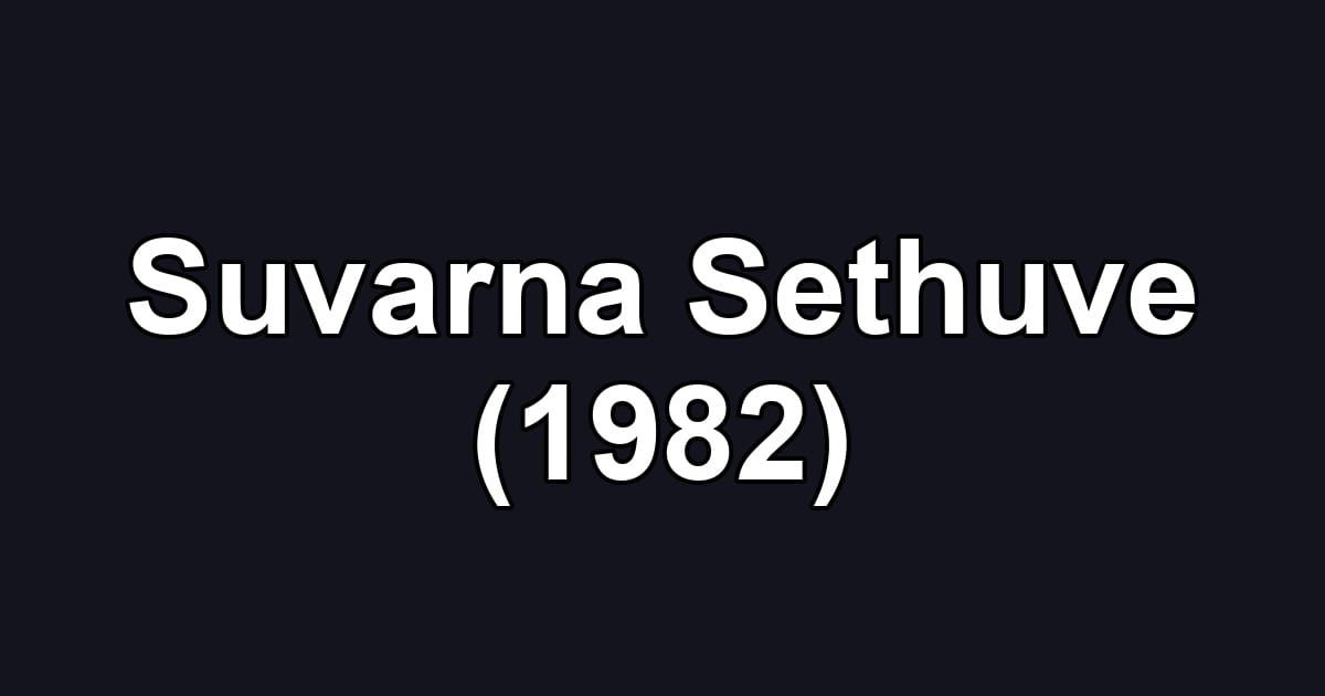 Suvarna Sethuve (1982)
