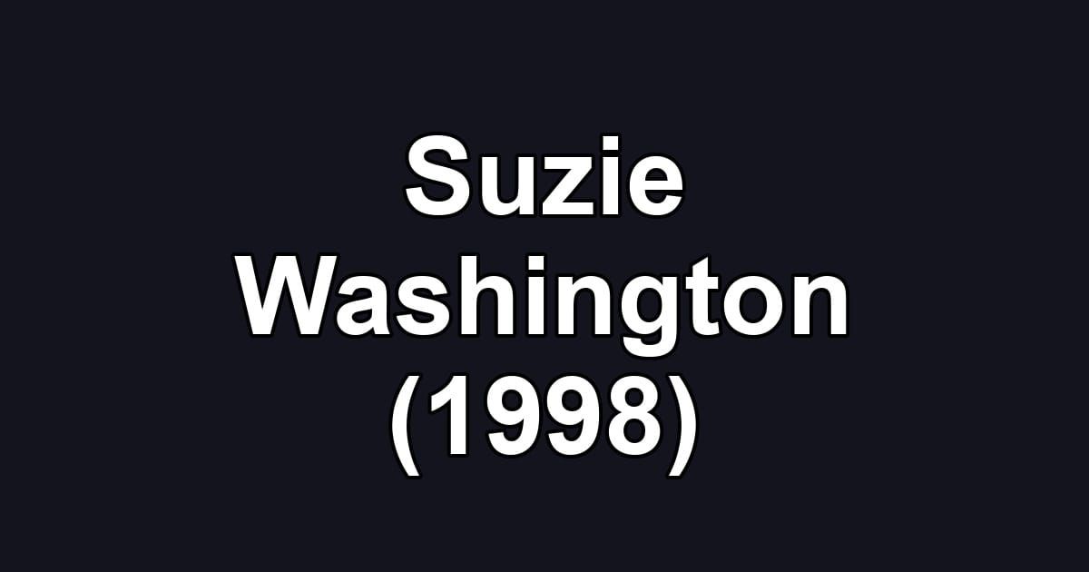 Suzie Washington (1998)