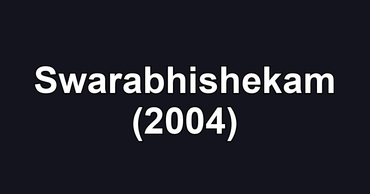 Swarabhishekam (2004)