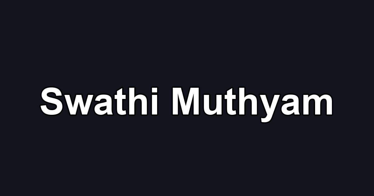 Swathi Muthyam