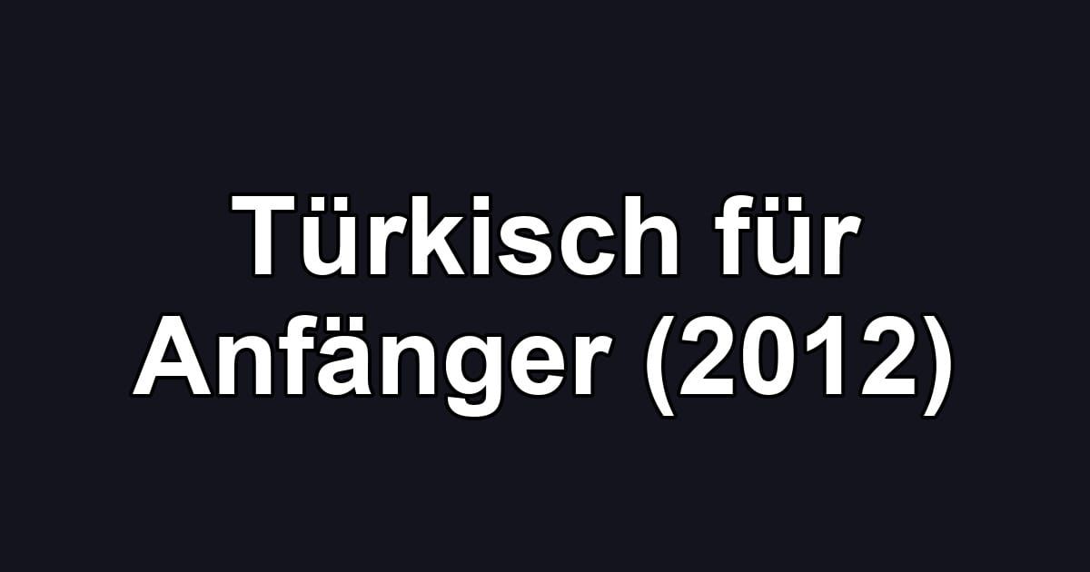 Türkisch für Anfänger (2012)
