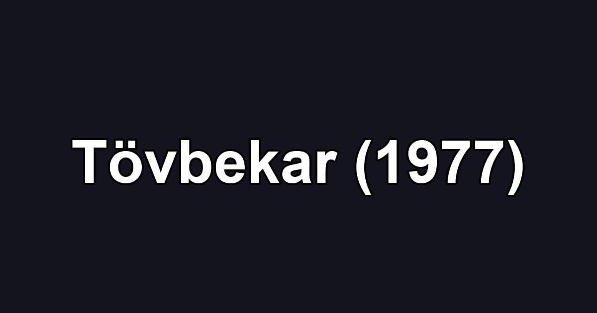 Tövbekar (1977)