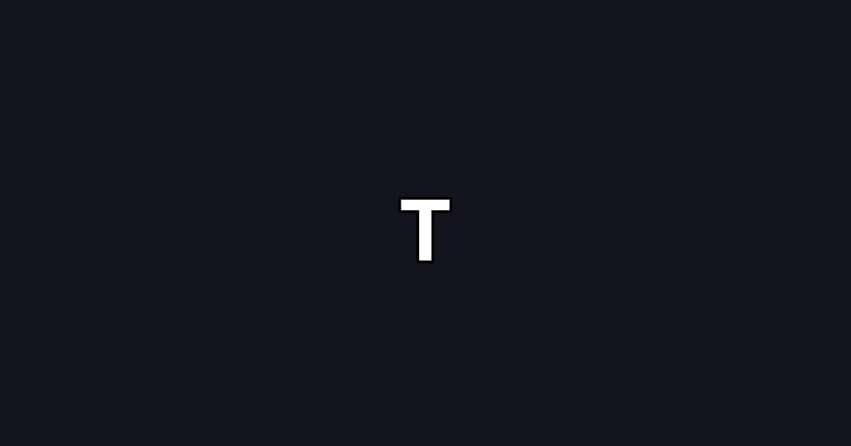 T