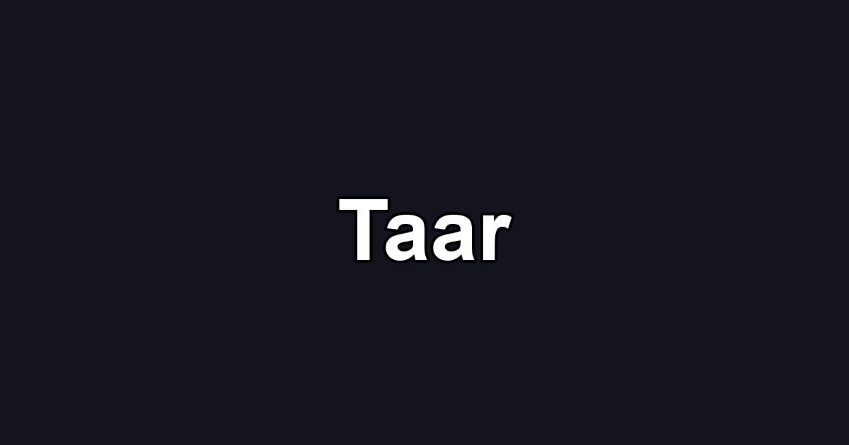 Taar