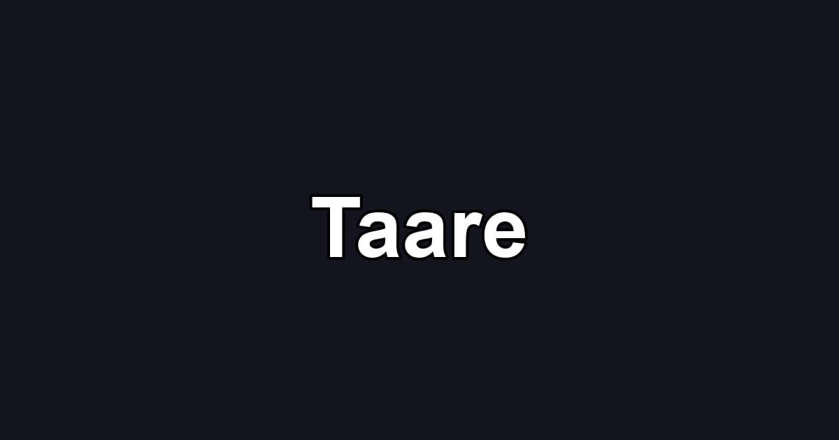 Taare