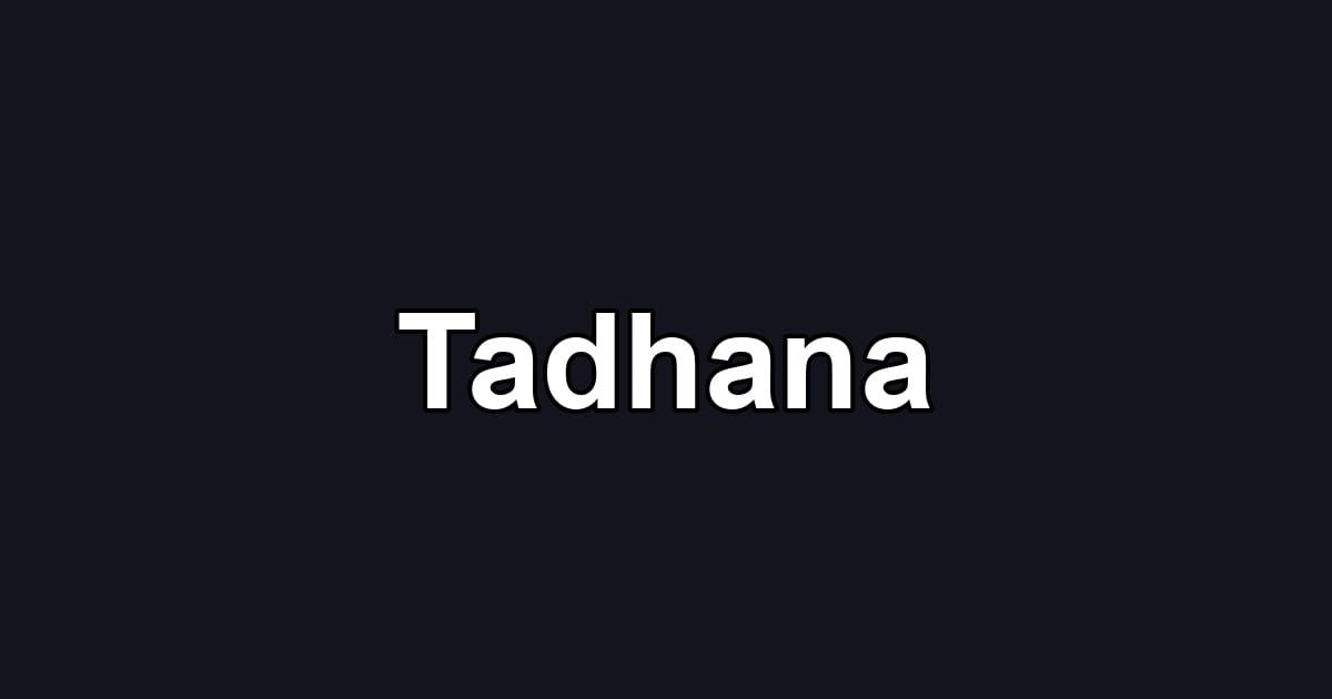 Tadhana
