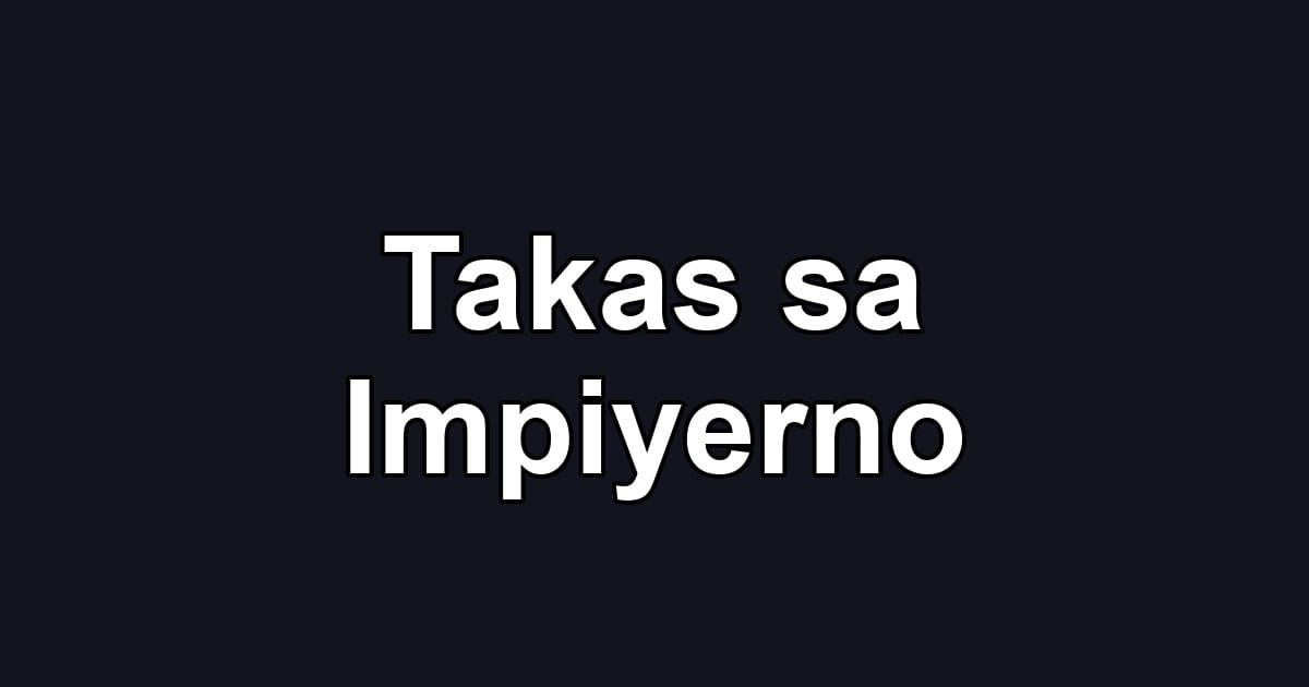 Takas sa Impiyerno