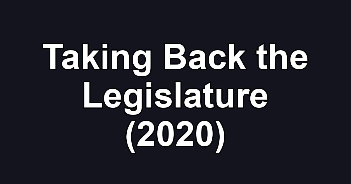 Taking Back the Legislature (2020)