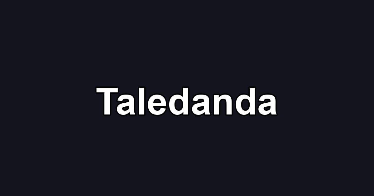 Taledanda