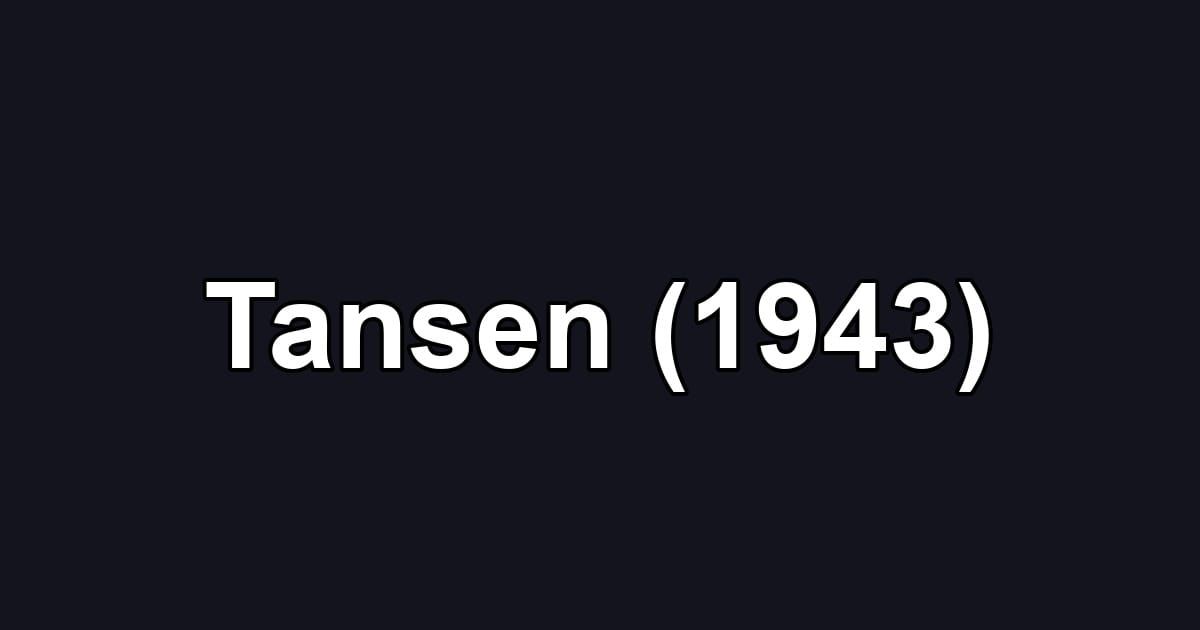 Tansen (1943)
