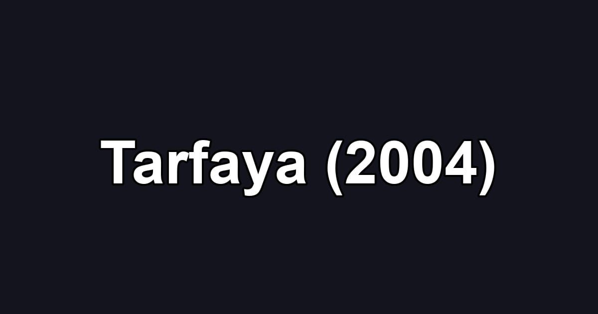 Tarfaya (2004)