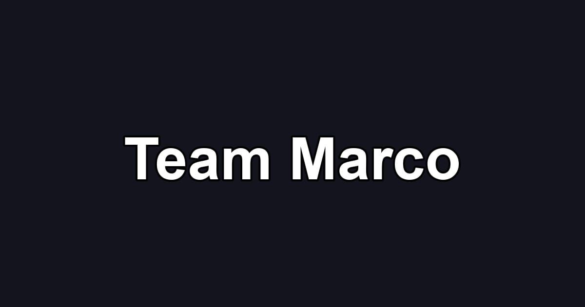Team Marco