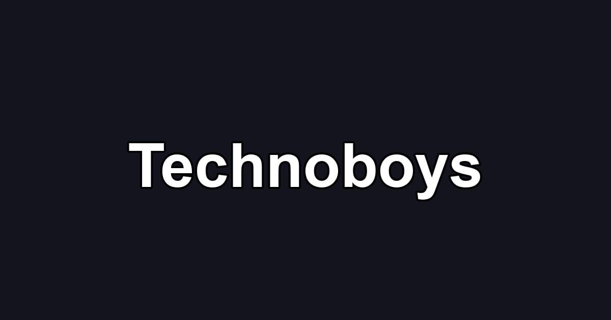 Technoboys