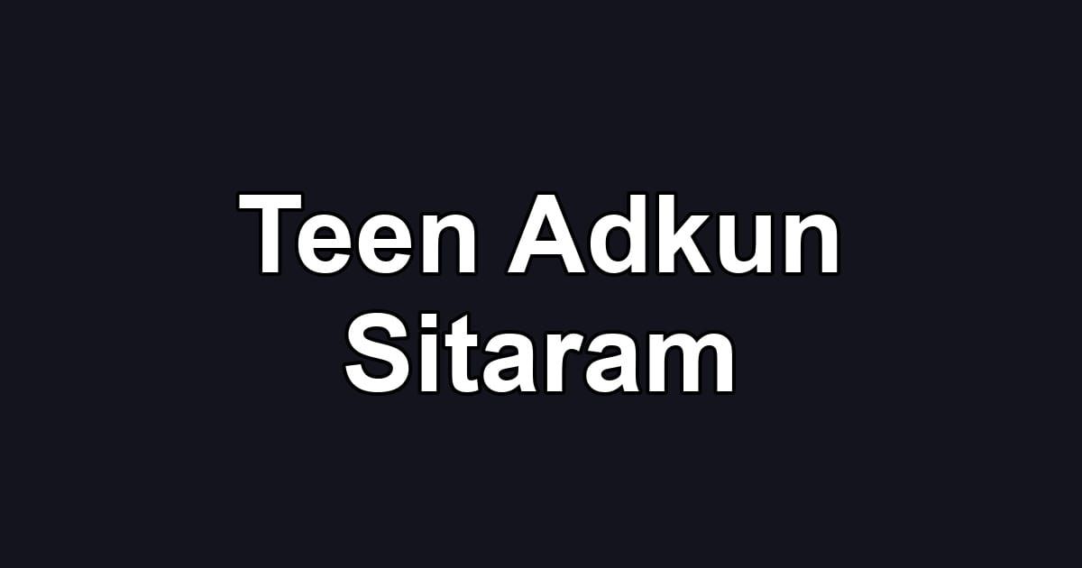 Teen Adkun Sitaram