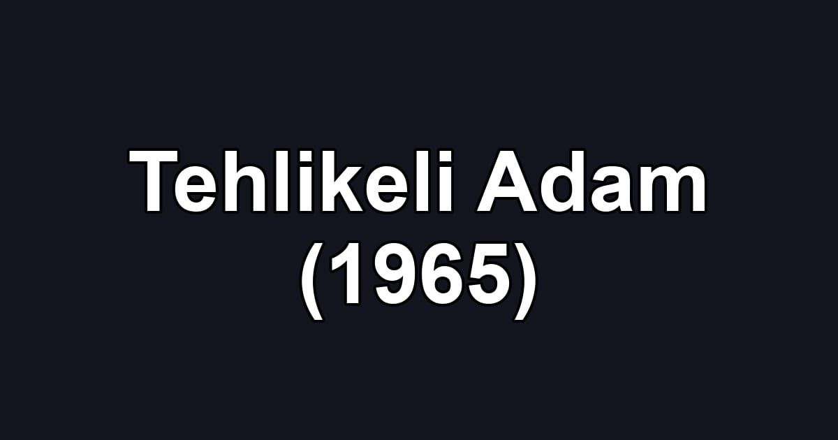 Tehlikeli Adam (1965)