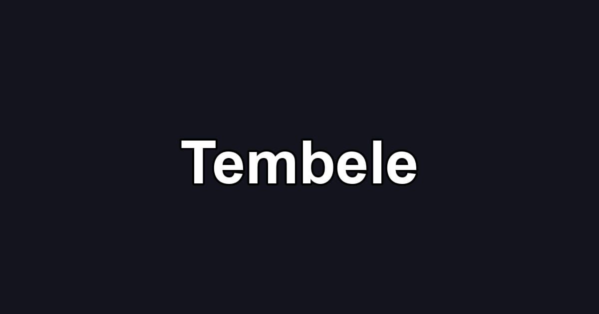 Tembele