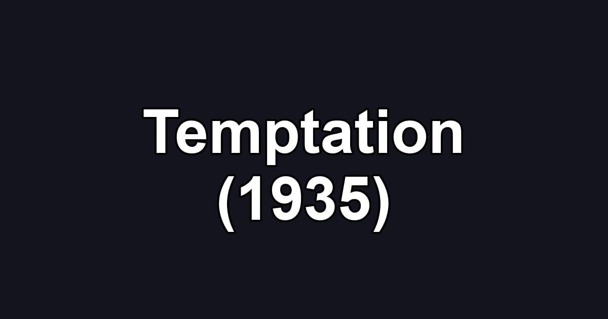 Temptation (1935)