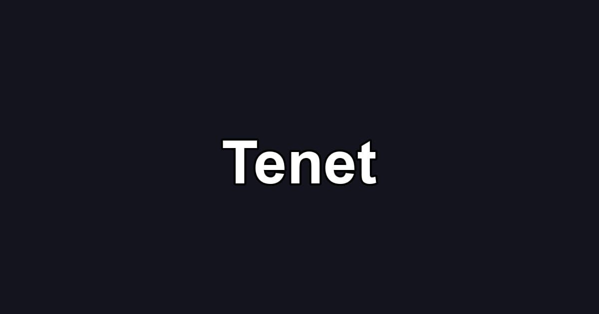 Tenet