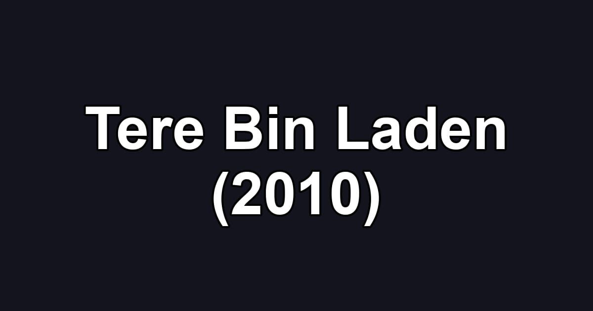 Tere Bin Laden (2010)
