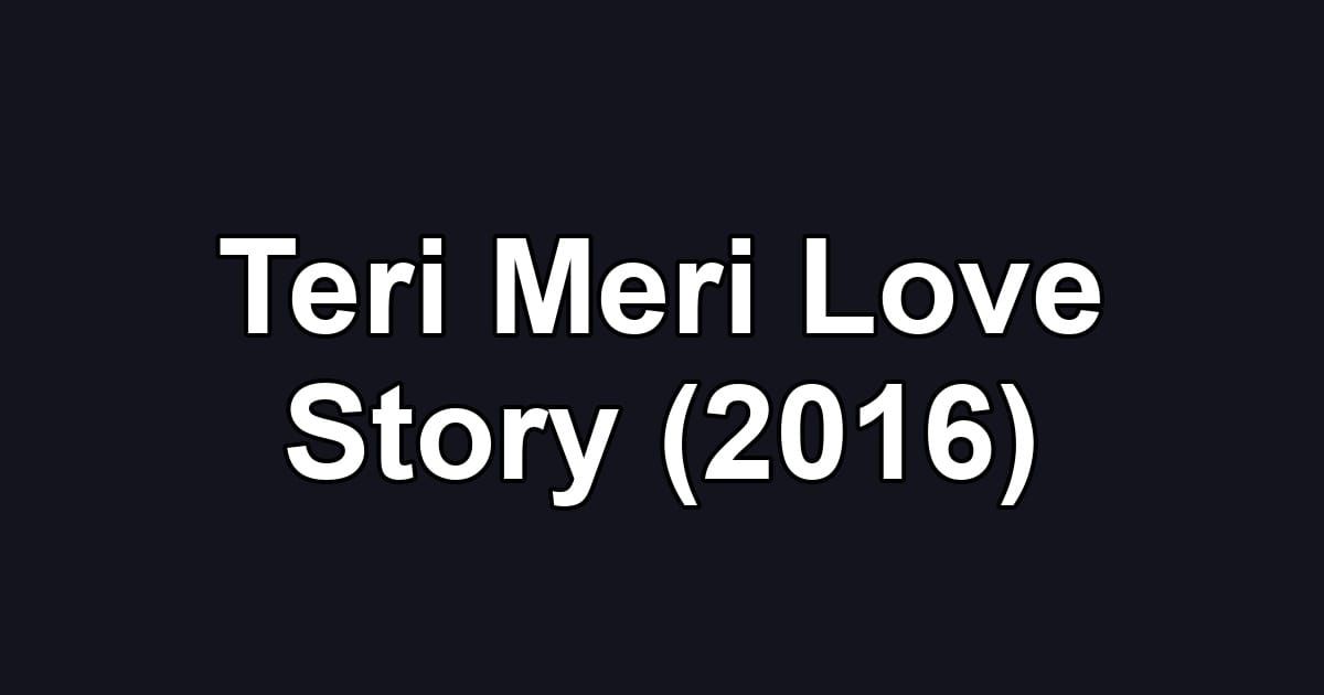 Teri Meri Love Story (2016)