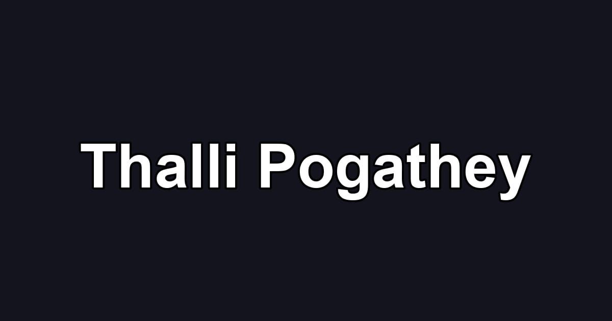Thalli Pogathey