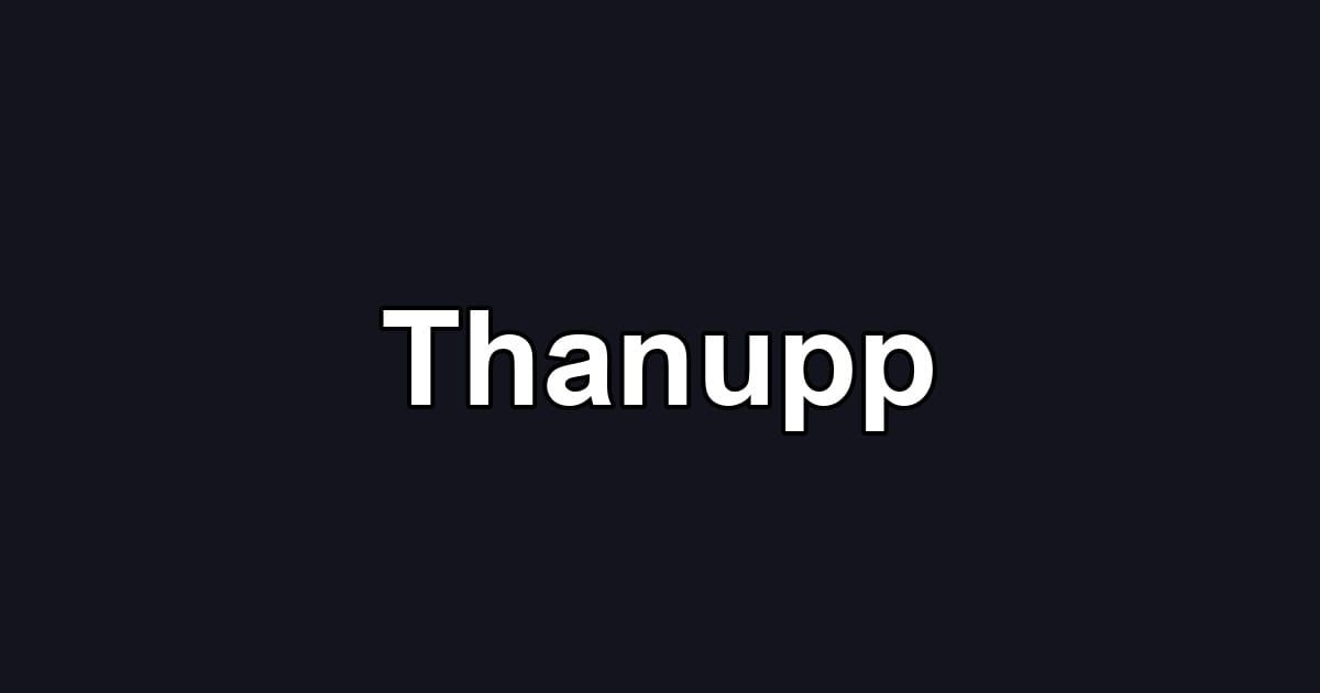 Thanupp