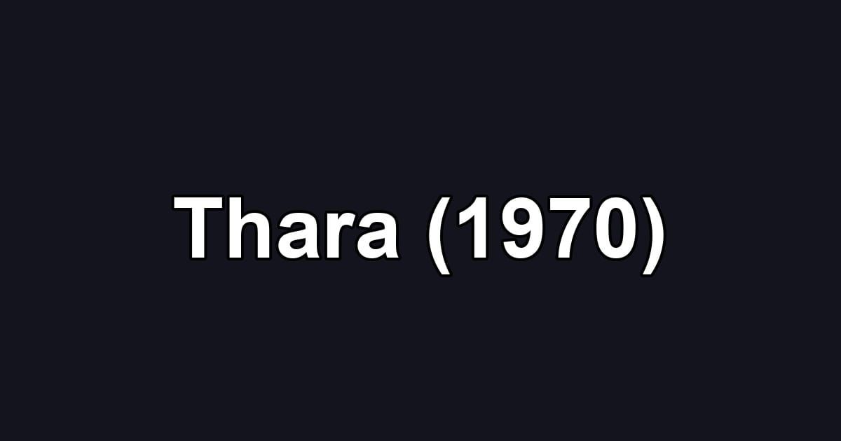 Thara (1970)