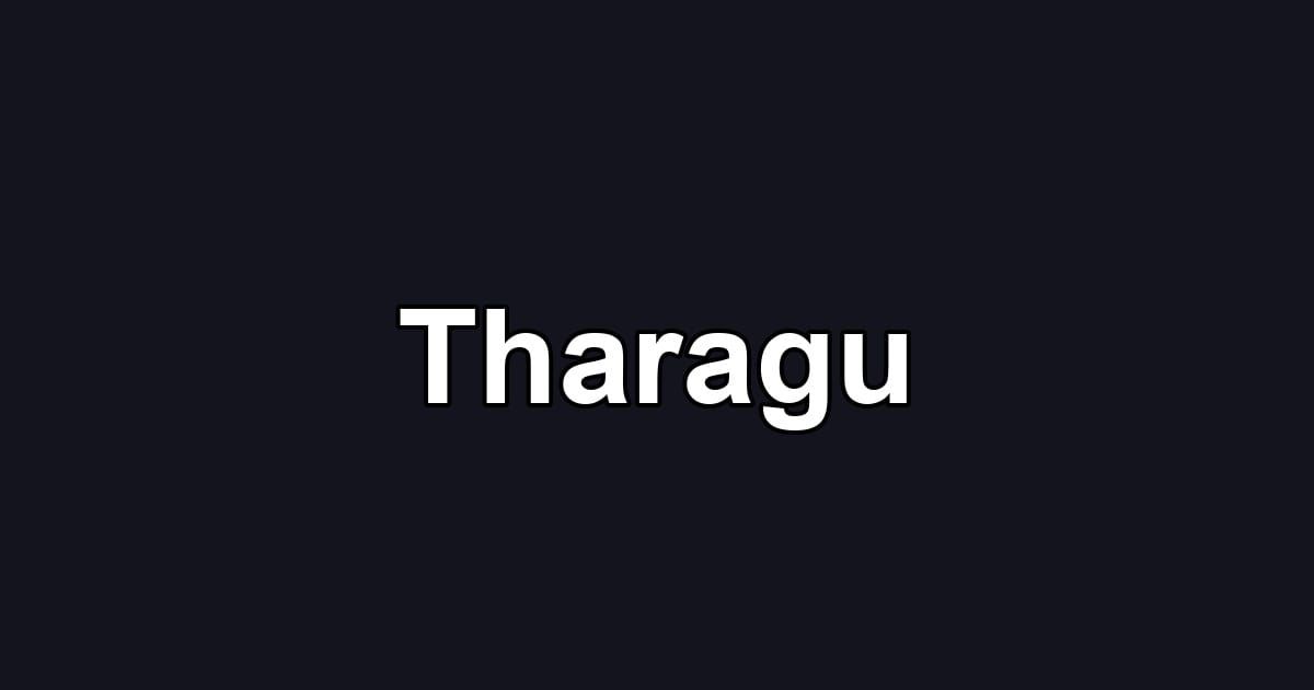 Tharagu