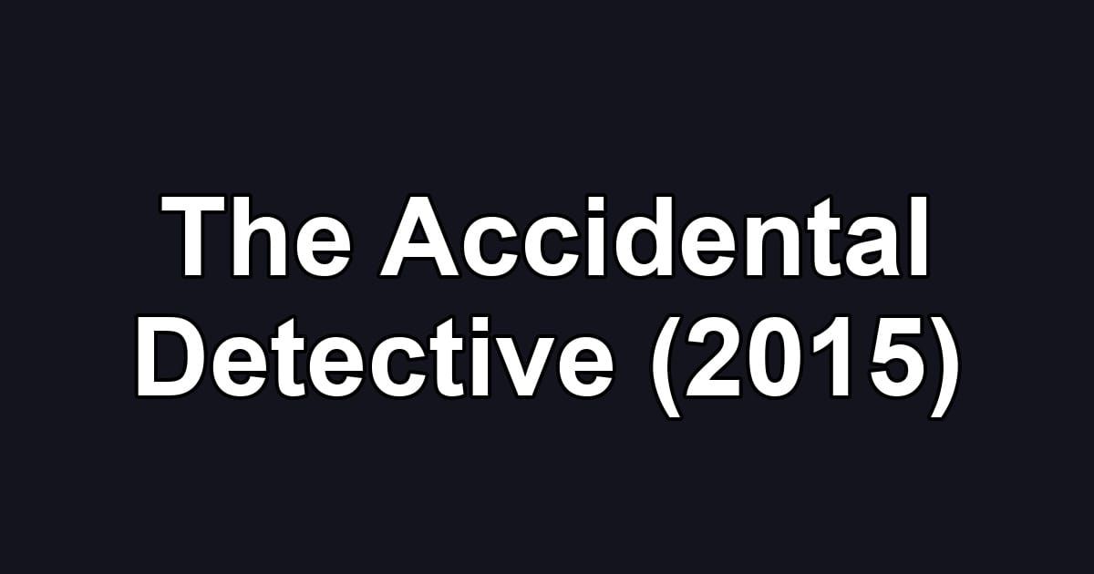 The Accidental Detective (2015)