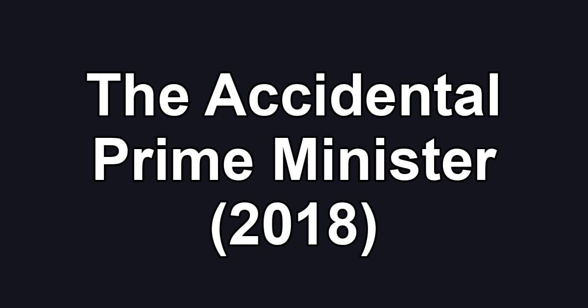 The Accidental Prime Minister (2018)