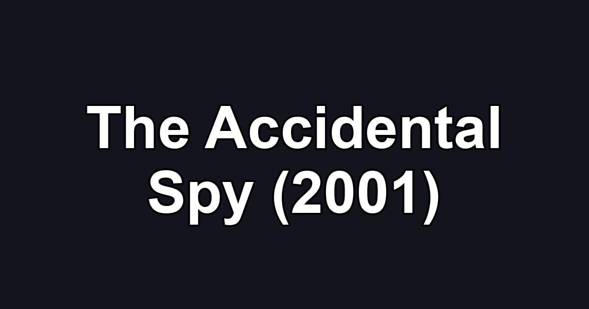 The Accidental Spy (2001)