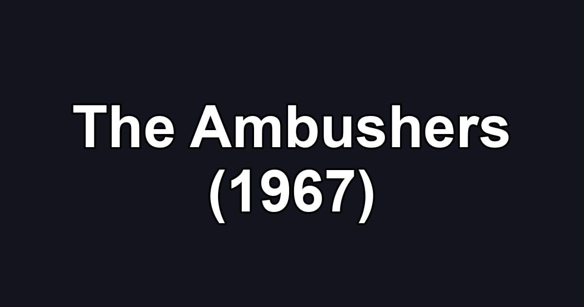 The Ambushers (1967)