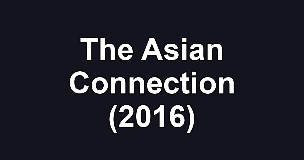 The Asian Connection (2016)