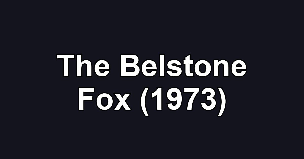 The Belstone Fox (1973)