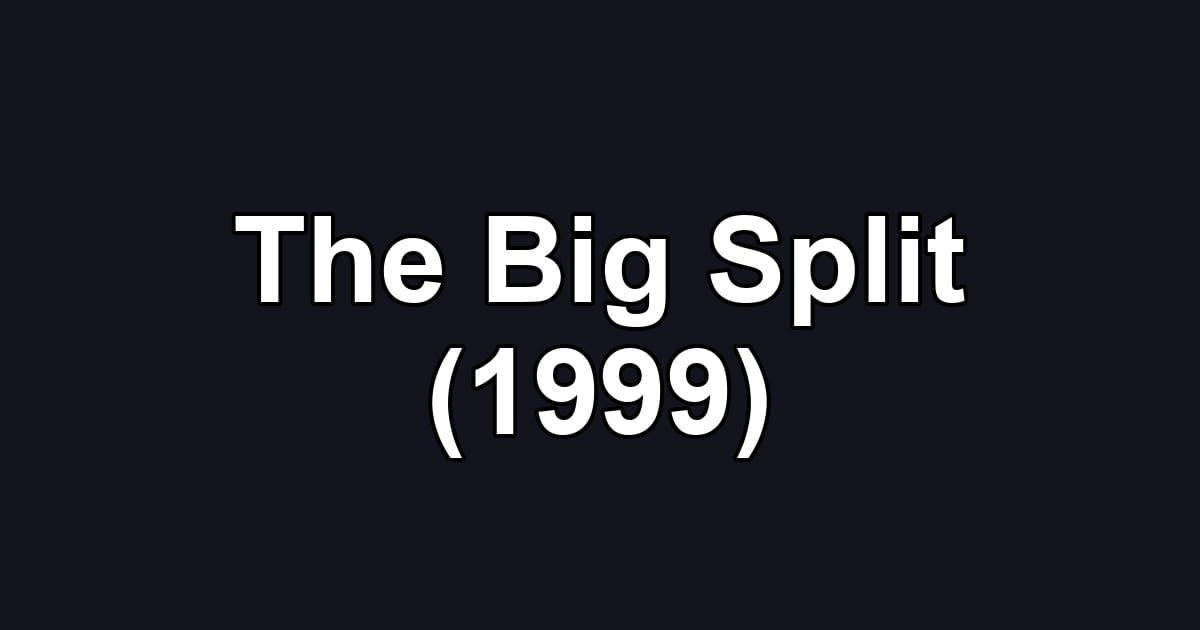 The Big Split (1999)