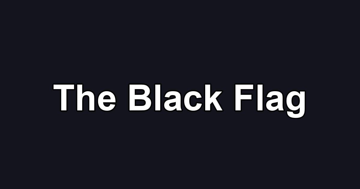 The Black Flag