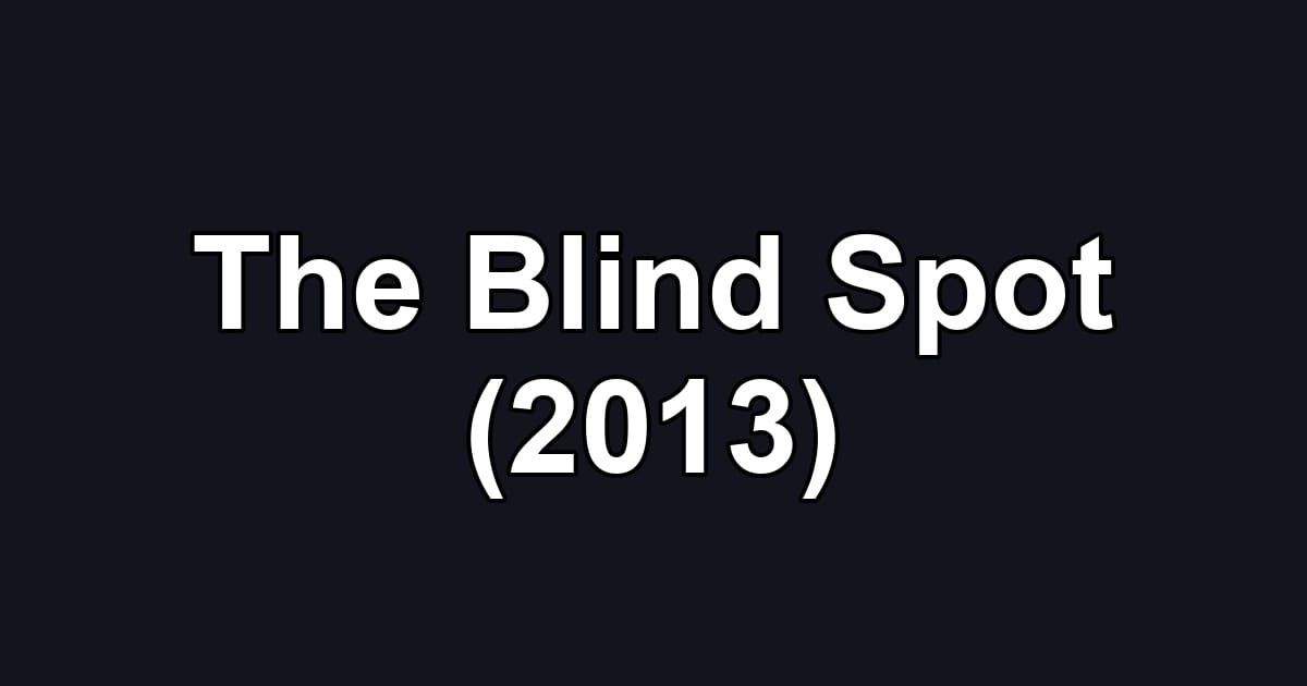 The Blind Spot (2013)