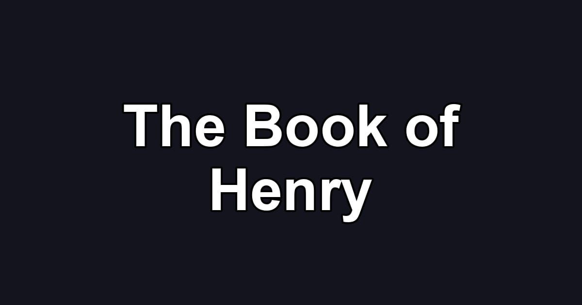 The Book of Henry