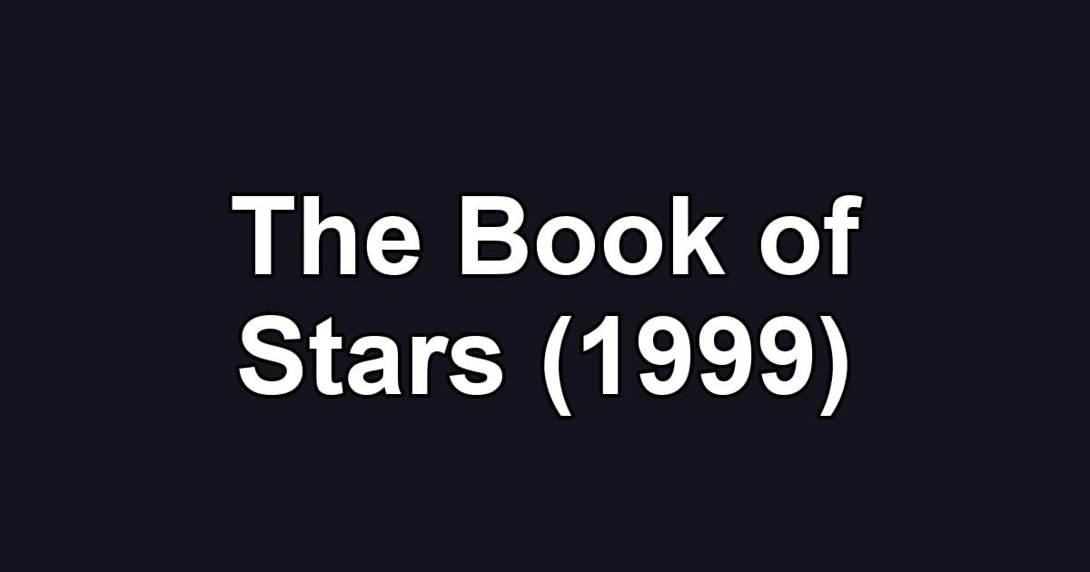 The Book of Stars (1999)