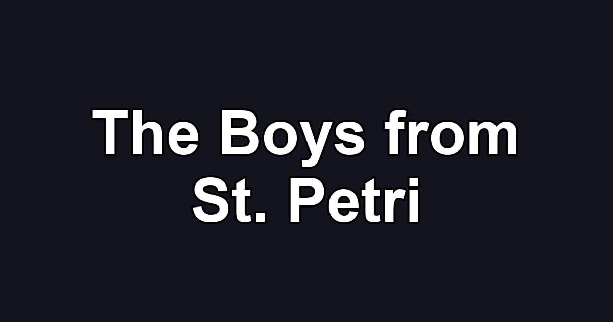 The Boys from St. Petri