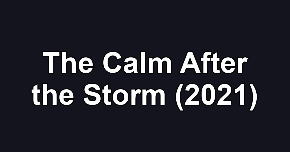 The Calm After the Storm (2021)