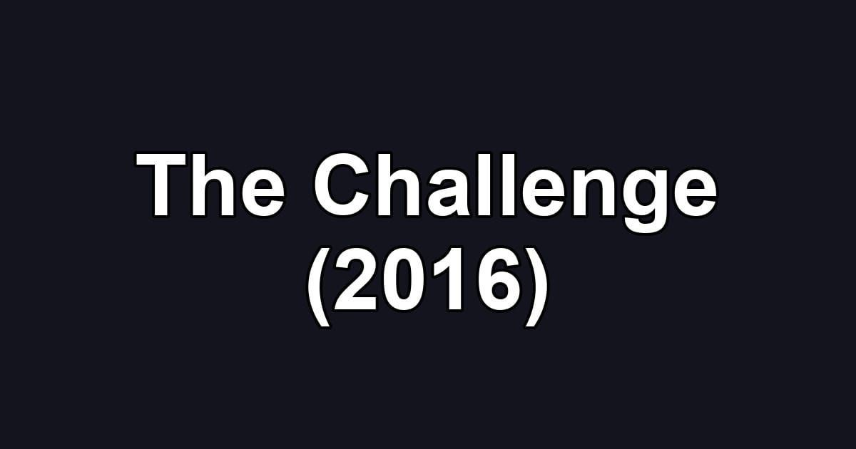 The Challenge (2016)