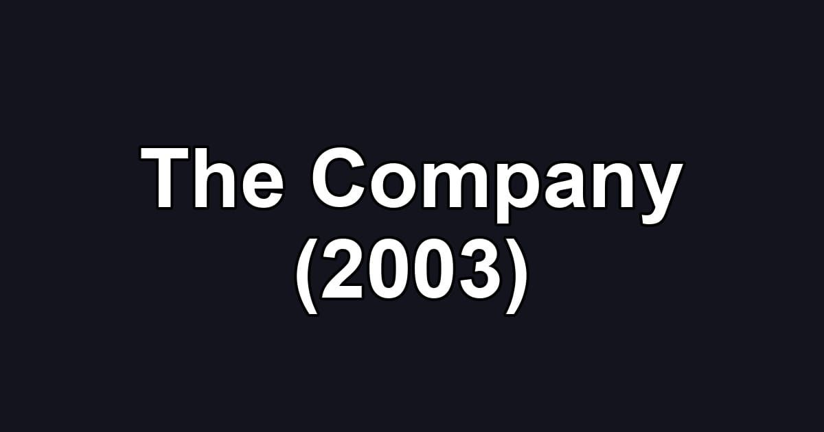 The Company (2003)